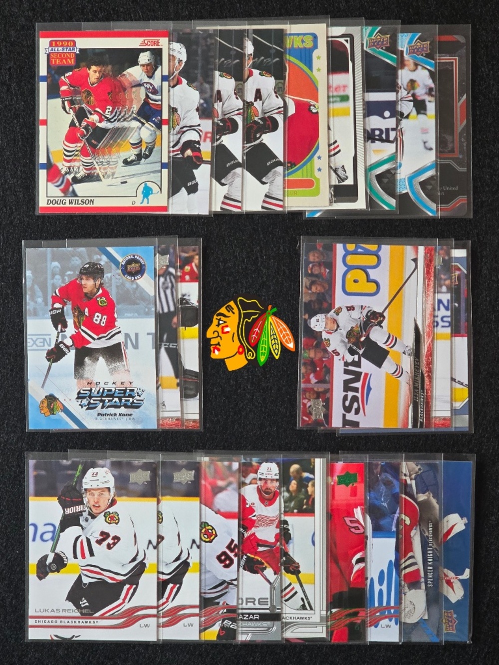🦅 20+ Chicago Blackhawks NHL Trading Card Lot